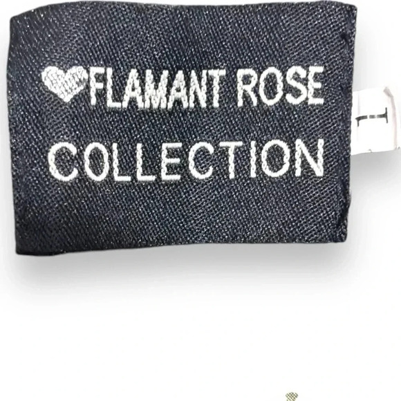 Flamant Rose Olive Green Cropped Silver Hardware Details Faux Leather Jacket - Picture 7 of 16